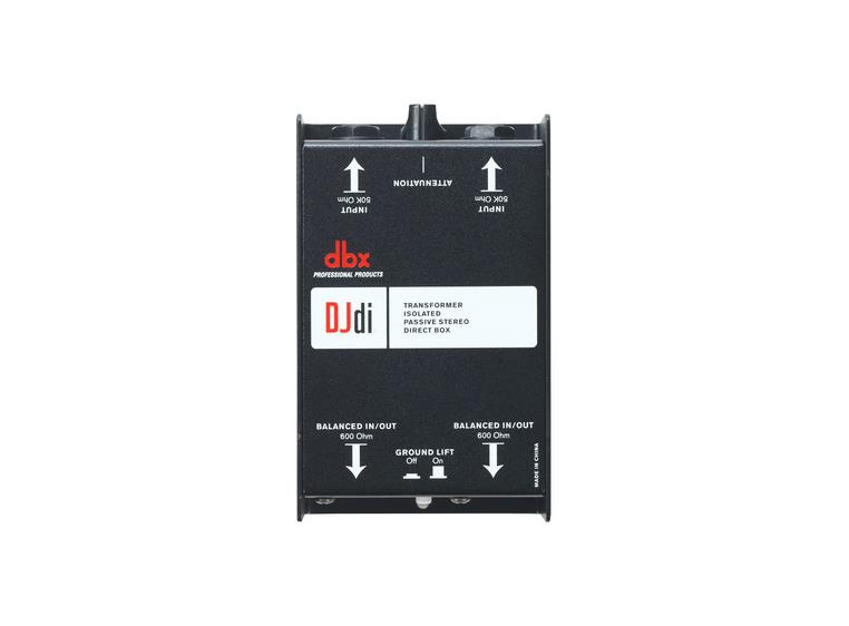 dbx DJdi  -  2-kanals passiv DI-boks